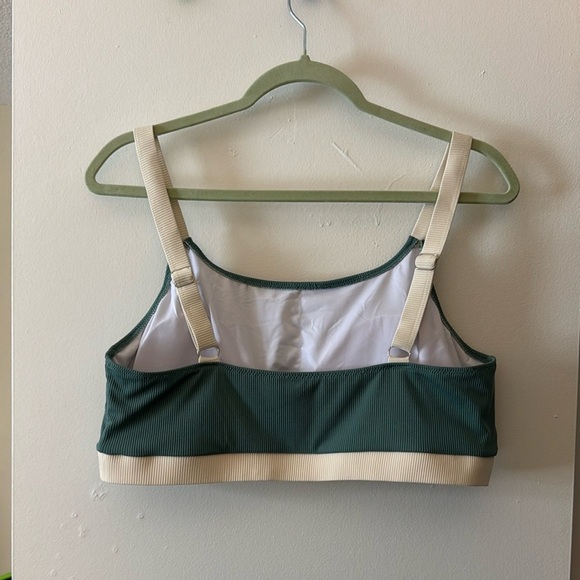 Green Ribbed Bikini Set - New - Picture 2 of 4